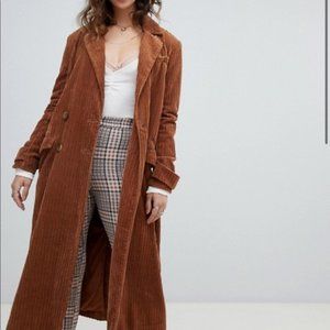 Free People Corduroy Abby Road Trench